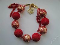 Лот: 605694. Фото: 2. Изделия из полимерной глины,браслет... Ювелирные изделия, бижутерия, часы