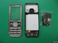 Лот: 8967506. Фото: 2. корпус Nokia 6700c копия серебро. Запчасти, оборудование