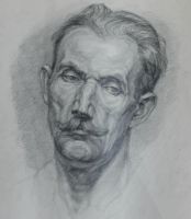 Лот: 15087299. Фото: 2. Академический рисунок портрет... Живопись, скульптура, фото