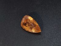 Лот: 21076462. Фото: 2. 4.46 ct. Гранат Спессартин груша... Ювелирные изделия, бижутерия, часы