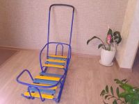 Лот: 15056933. Фото: 2. Санки для двойни. Детский транспорт