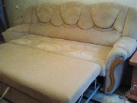 Лот: 1766710. Фото: 2. диван+кресло, ткань-флок-велюр. Мягкая мебель