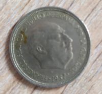 Лот: 18671291. Фото: 2. Испания 5 песет 1957. Монеты