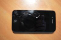 Лот: 5378946. Фото: 2. iPhone 4 32 gb чёрный. Смартфоны, связь, навигация