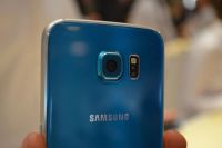Лот: 10639073. Фото: 2. Samsung Galaxy S6 (SM-G920F) Blue... Смартфоны, связь, навигация