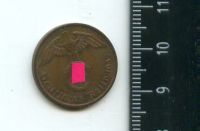 Лот: 16755001. Фото: 2. (№ 6906 ) Германия 2 Пфенига 1937... Монеты