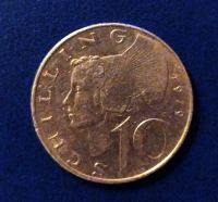 Лот: 19676640. Фото: 2. Австрия 10 шиллингов 1979 KM... Монеты