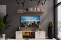 Лот: 23701166. Фото: 3. Полка настенная Hoff Хилтон. Мебель