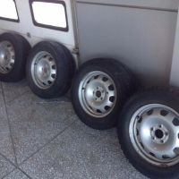 Лот: 8377766. Фото: 3. Hankook I Cept 215/65/R16 на штамповках. Авто, мото, водный транспорт
