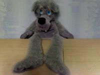 Лот: 1112163. Фото: 2. Мягкая большая игрушка"Серый волк... Игрушки