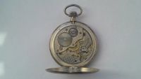 Лот: 9024864. Фото: 4. Карманные часы Movado серебро...