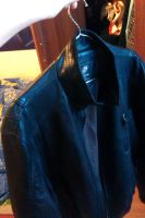 Лот: 3455471. Фото: 3. Кожаная куртка размер 52-54 (ОБМЕН... Одежда, обувь, галантерея