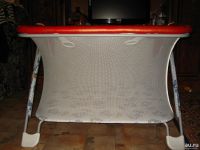 Лот: 11195419. Фото: 2. Новый большой манеж, обивка: эко-кожа... Детская мебель