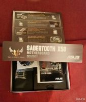 Лот: 10374857. Фото: 3. Материнская плата ASUS Sabertooth... Компьютеры, оргтехника, канцтовары