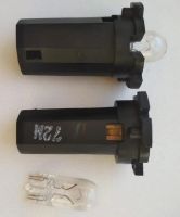 Лот: 24666235. Фото: 2. Патрон с лампой 12V 5W подсветки... Автозапчасти