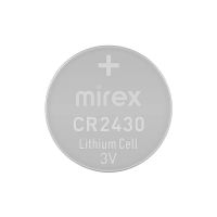 Лот: 25795827. Фото: 2. Батарейка MIREX CR2430 3V 1 шт... Аксессуары