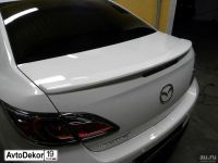 Лот: 11758425. Фото: 6. Лип спойлер на Mazda 6 (Мазда...