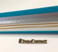 Лот: 15244623. Фото: 2. Цепь золотая 585 ( новая) T7710... Ювелирные изделия, бижутерия, часы