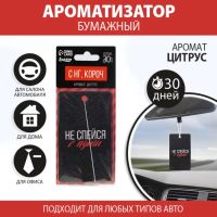 Лот: 25879843. Фото: 2. Ароматизатор в машину новогодний... Оснащение, оборудование, аксессуары