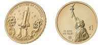 Лот: 25397159. Фото: 2. 1 доллар 2025 года Американская... Монеты