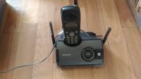 Лот: 17980370. Фото: 2. Телефон dect Panasonic с двумя... Стационарные, спутниковые телефоны