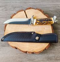 Лот: 20347986. Фото: 5. Нож Лев. С чехлом. Сталь 65х13...