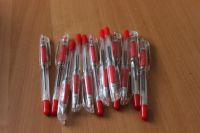 Лот: 20078789. Фото: 2. Ручки шариковые Mon Ami красные... Канцелярские и офисные товары