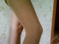 Лот: 936173. Фото: 2. лосины под золото. Женская одежда
