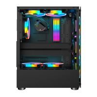 Лот: 24947189. Фото: 3. Корпус ATX Б_БП 1STPLAYER FIRE... Компьютеры, оргтехника, канцтовары
