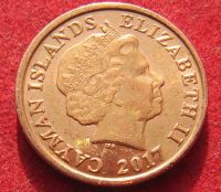 Лот: 18929927. Фото: 2. Каймановы острова 1 цент, 2017... Монеты