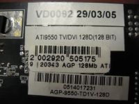 Лот: 6719418. Фото: 5. AGP видеокарта 128mb ATI Radeon...