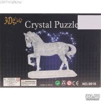 Лот: 12341018. Фото: 2. Пазл кристаллический 3D "Лошадь... Сувениры
