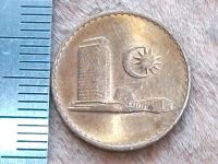 Лот: 11303458. Фото: 5. Монета 1 сен один Малайзия 1973...