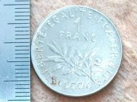Лот: 11025724. Фото: 5. Монета 1 франк один Франция 1977...