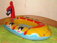 Лот: 1162306. Фото: 2. Детская надувная лодка "Пиратский... Игрушки