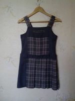 Лот: 3875720. Фото: 2. Сарафан школьный р140 полушерсть. Одежда и аксессуары