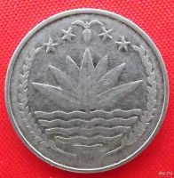 Лот: 3525445. Фото: 2. (№3214/LS) 25 пойш 1983 (Бангладеш... Монеты