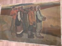 Лот: 15773039. Фото: 3. старая картина 1923 худ.Иванова... Ручная работа