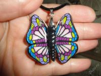 Лот: 749264. Фото: 2. Изделия из полимерной глины,колье... Ювелирные изделия, бижутерия, часы