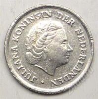 Лот: 1452861. Фото: 2. Нидерланды. 10 цент 1975г. Монеты