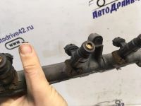 Лот: 21711712. Фото: 5. топливная рейка с форсунками Hyundai...
