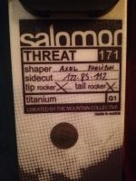 Лот: 12877242. Фото: 2. Горные лыжи salomon threat. Лыжи