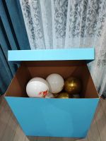 Лот: 22826541. Фото: 2. Коробка для подарка и шаров. Сувениры, подарки