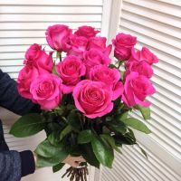 Лот: 2470790. Фото: 3. Букет 25 роз 60 см. Крупный бутон... Красноярск