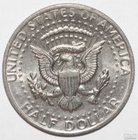 Лот: 6929188. Фото: 2. 1/2 доллара 1972 год. США. Джон... Монеты