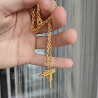 Лот: 17387063. Фото: 2. НОВАЯ золотая цепочка UZI. Ювелирные изделия, бижутерия, часы