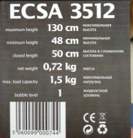 Лот: 16379262. Фото: 4. Штатив- трипод ECSA3512 для фотоаппарата. Красноярск