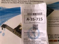 Лот: 11434973. Фото: 4. Звуковая карта ASUS Xonar DX. Красноярск