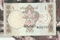 Лот: 16321825. Фото: 2. Пакистан 1 рупия 1983 - Гробница... Банкноты