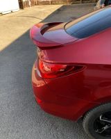 Лот: 14721170. Фото: 2. Высокий спойлер на Hyundai Solaris... Автохимия, масла, тюнинг